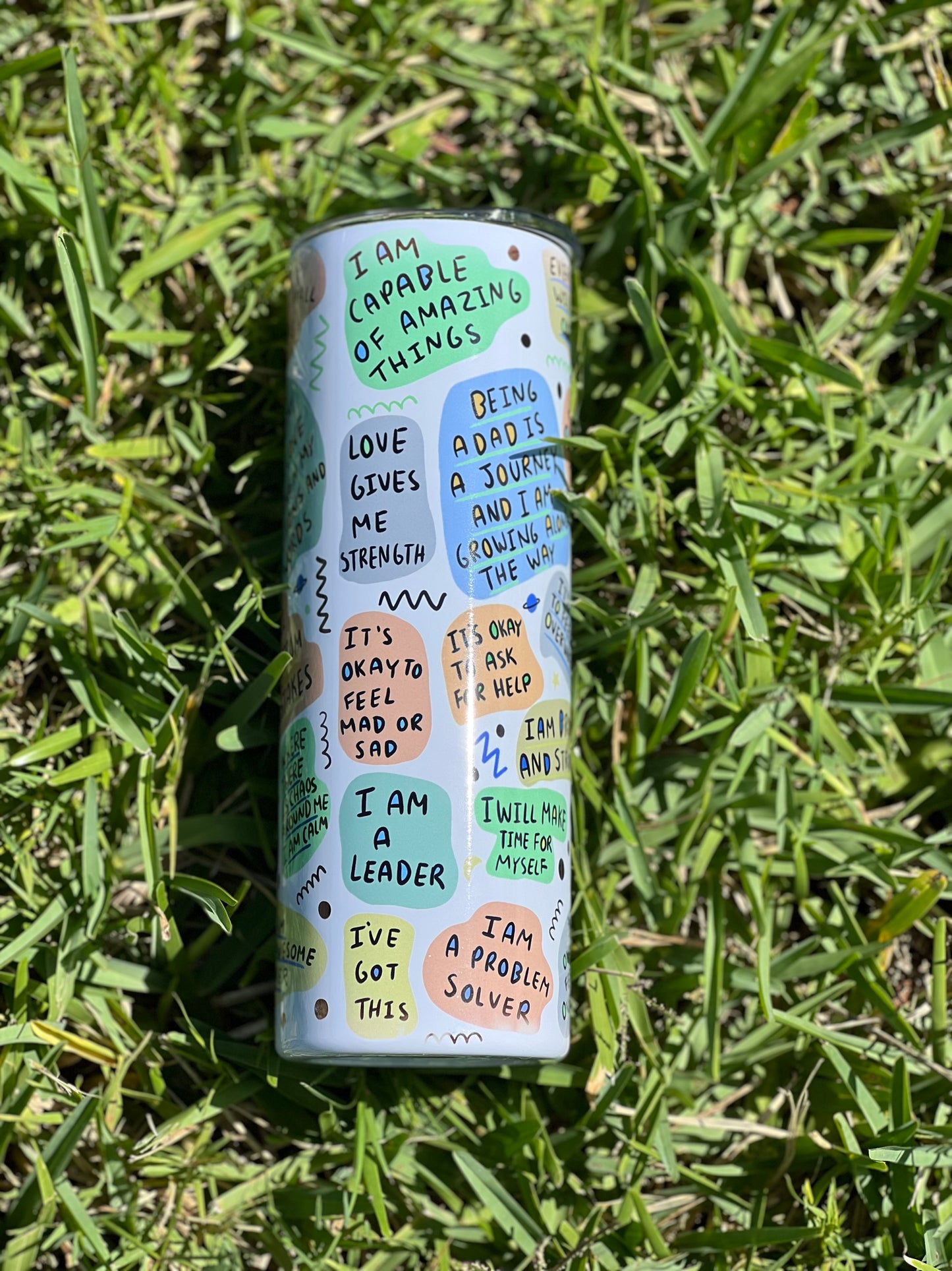 Dad Daily Affirmation Tumbler